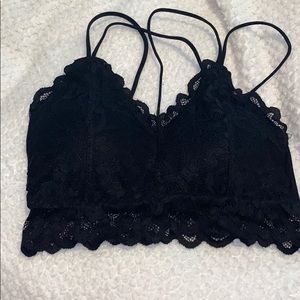 Black lace bralette 🖤